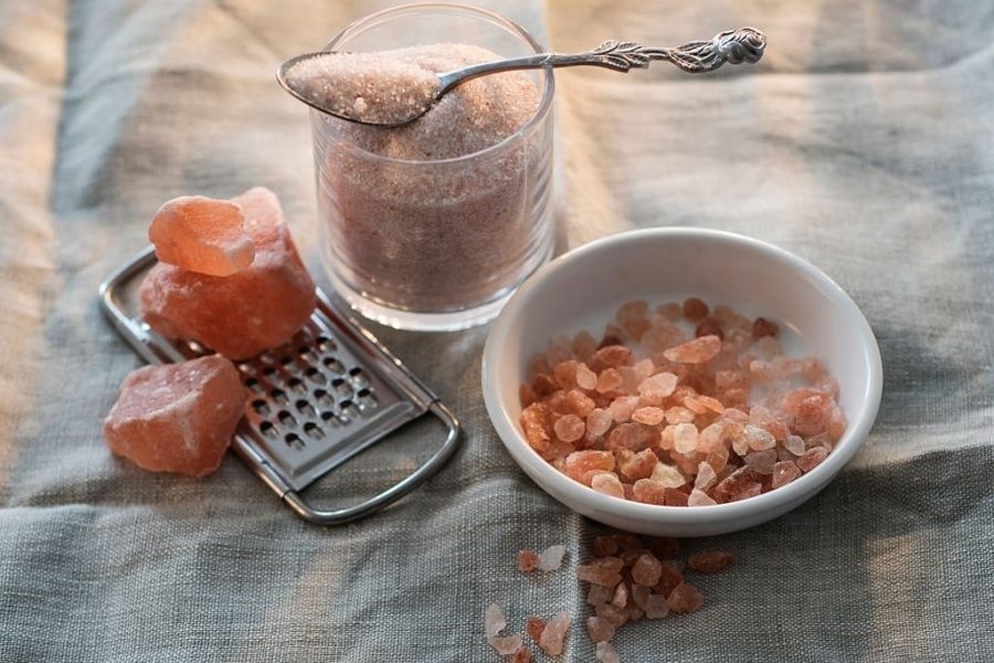 Pink Himalayan Rock Salt Grains and Chunks